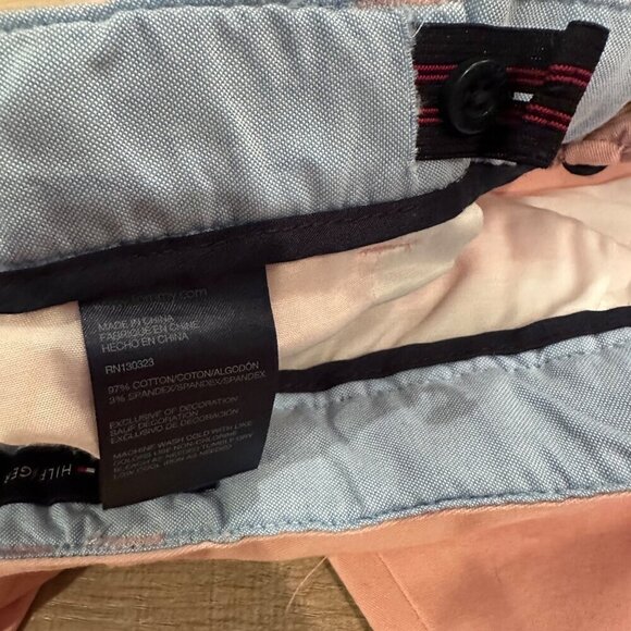 TOMMY HILFIGER BOYS PINK DRESS PANTS STRETCH SIZE 16 NEW - Picture 6 of 9